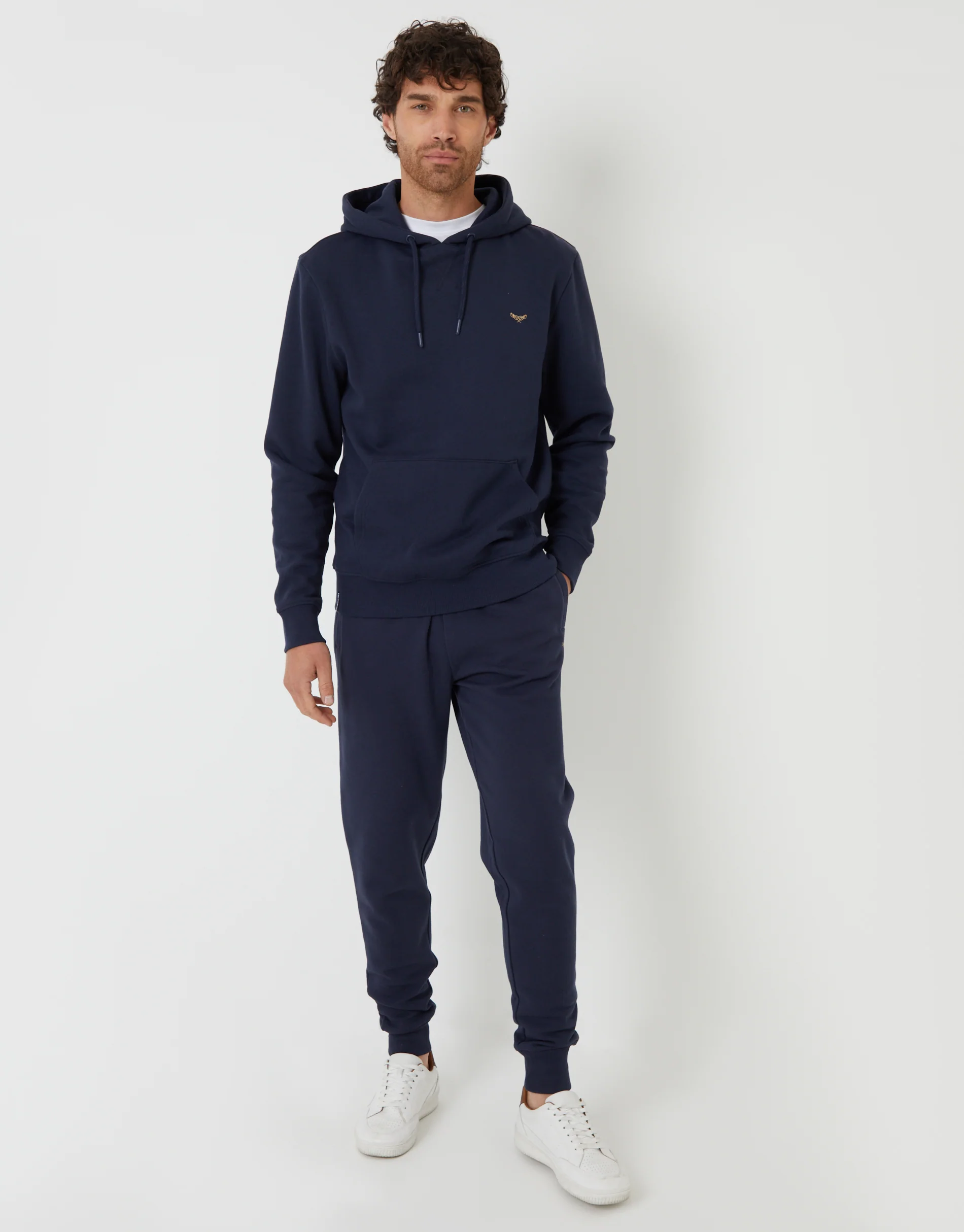 Overhead Hoodie in Navy - Image 3