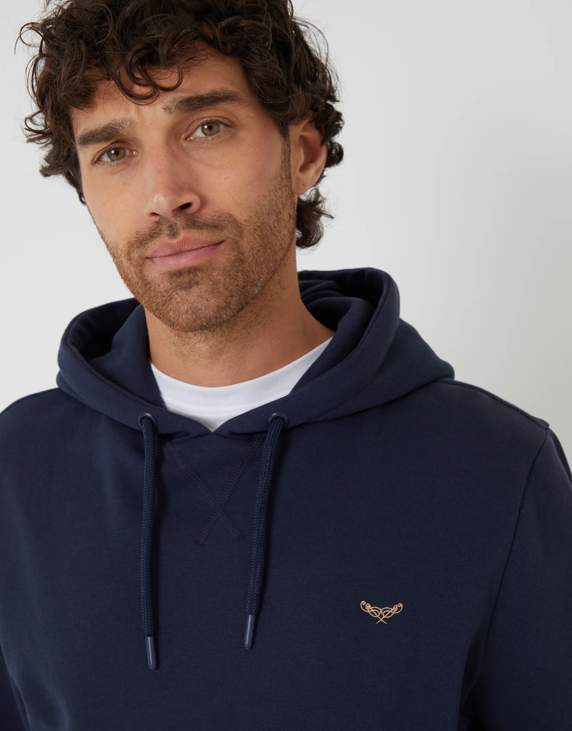 Overhead Hoodie in Navy - Image 4