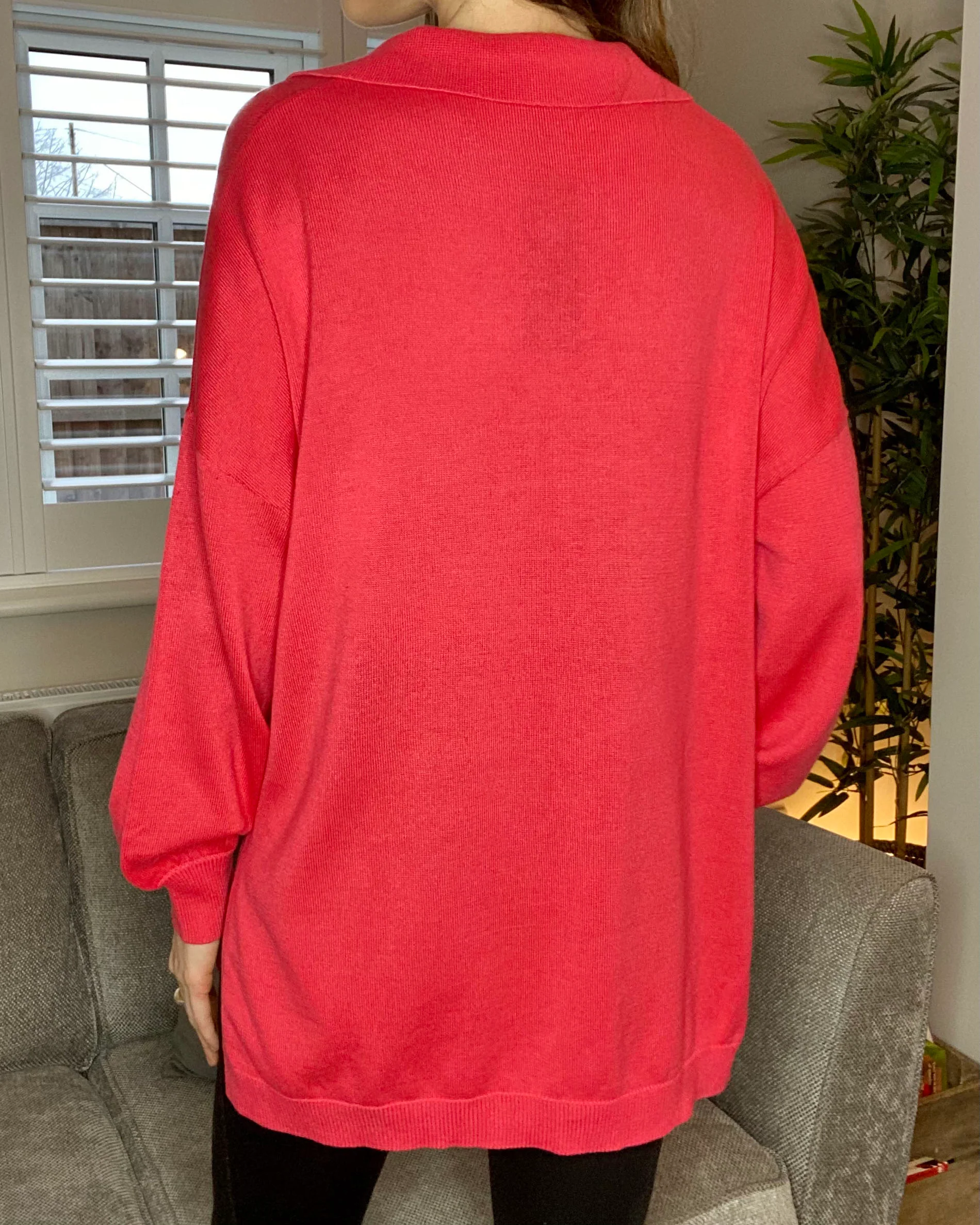 Rugby Style Top in Pink - Image 2