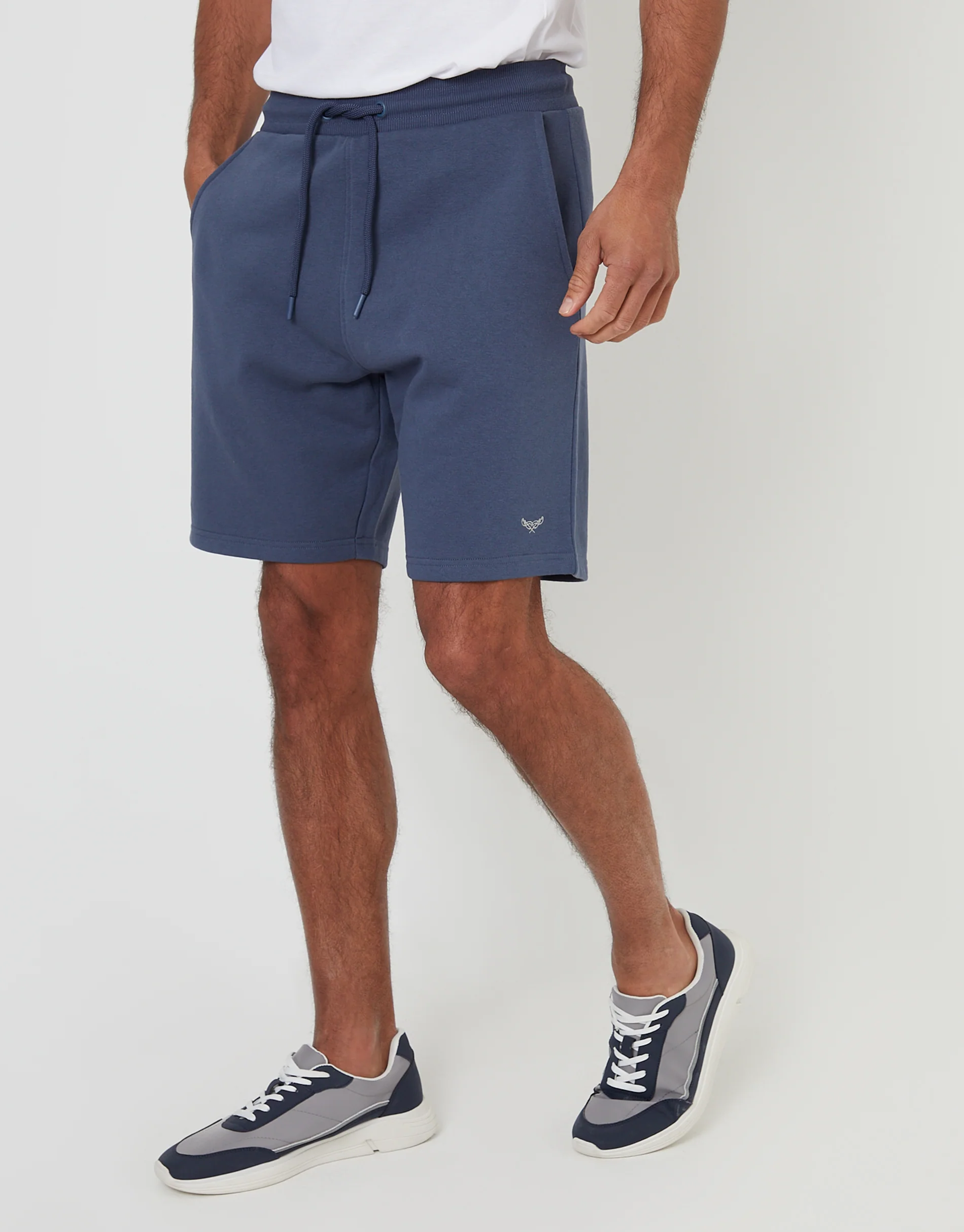Sweat Shorts in Denim Blue - Image 2