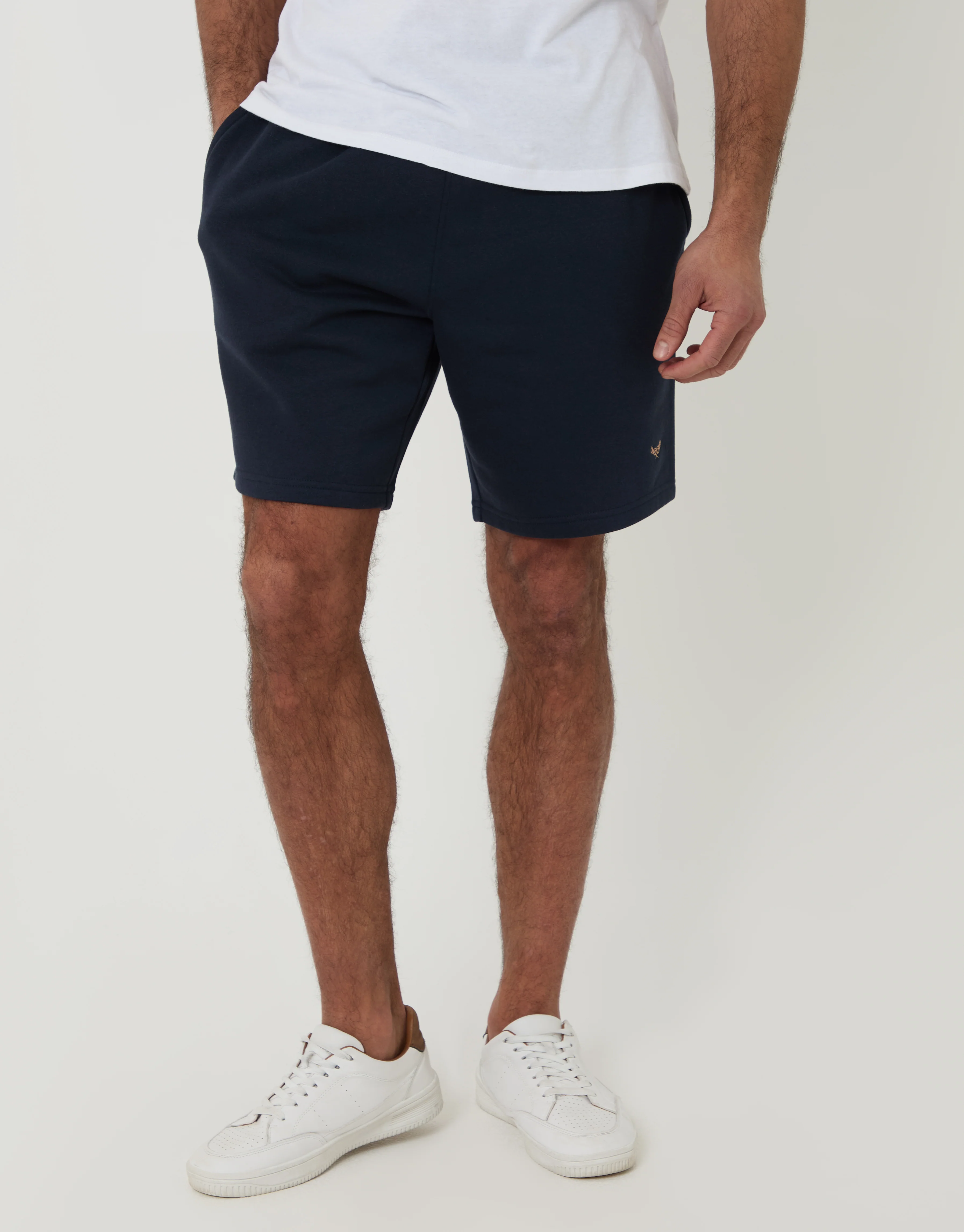 Sweat Shorts in Navy - Image 2