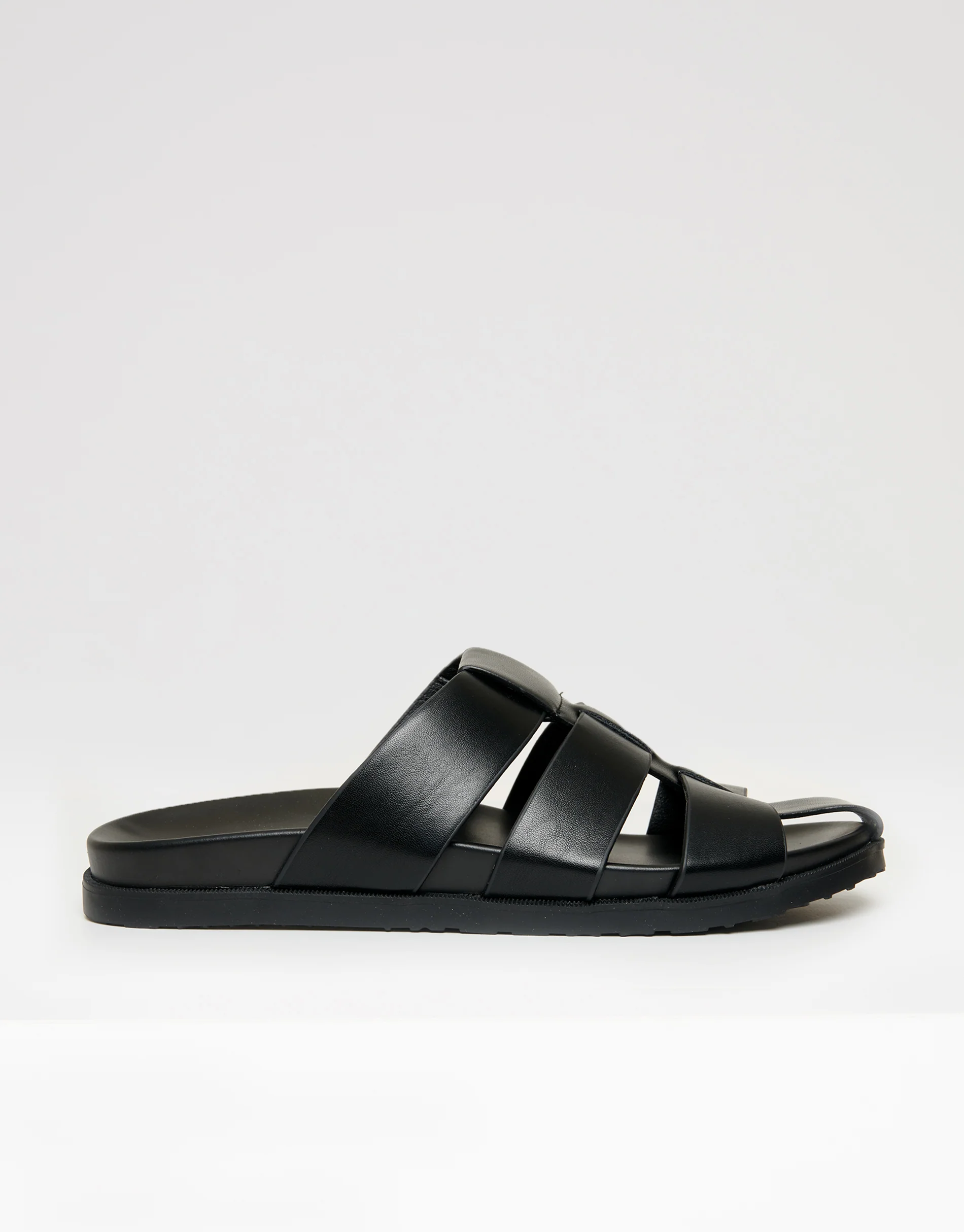 Gladiator Sandals in Black - Image 2