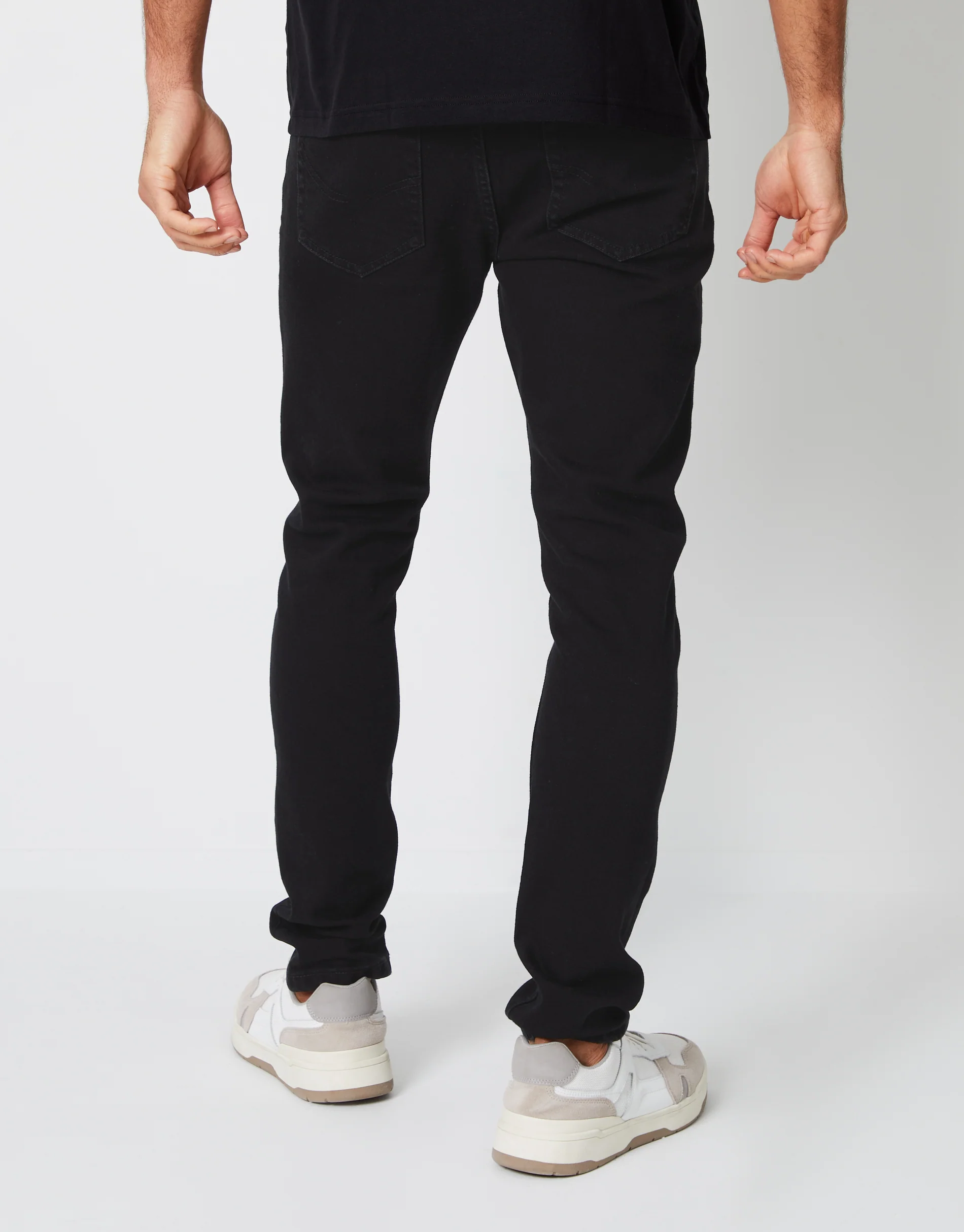 Skinny Fit Jeans in Black - Image 3