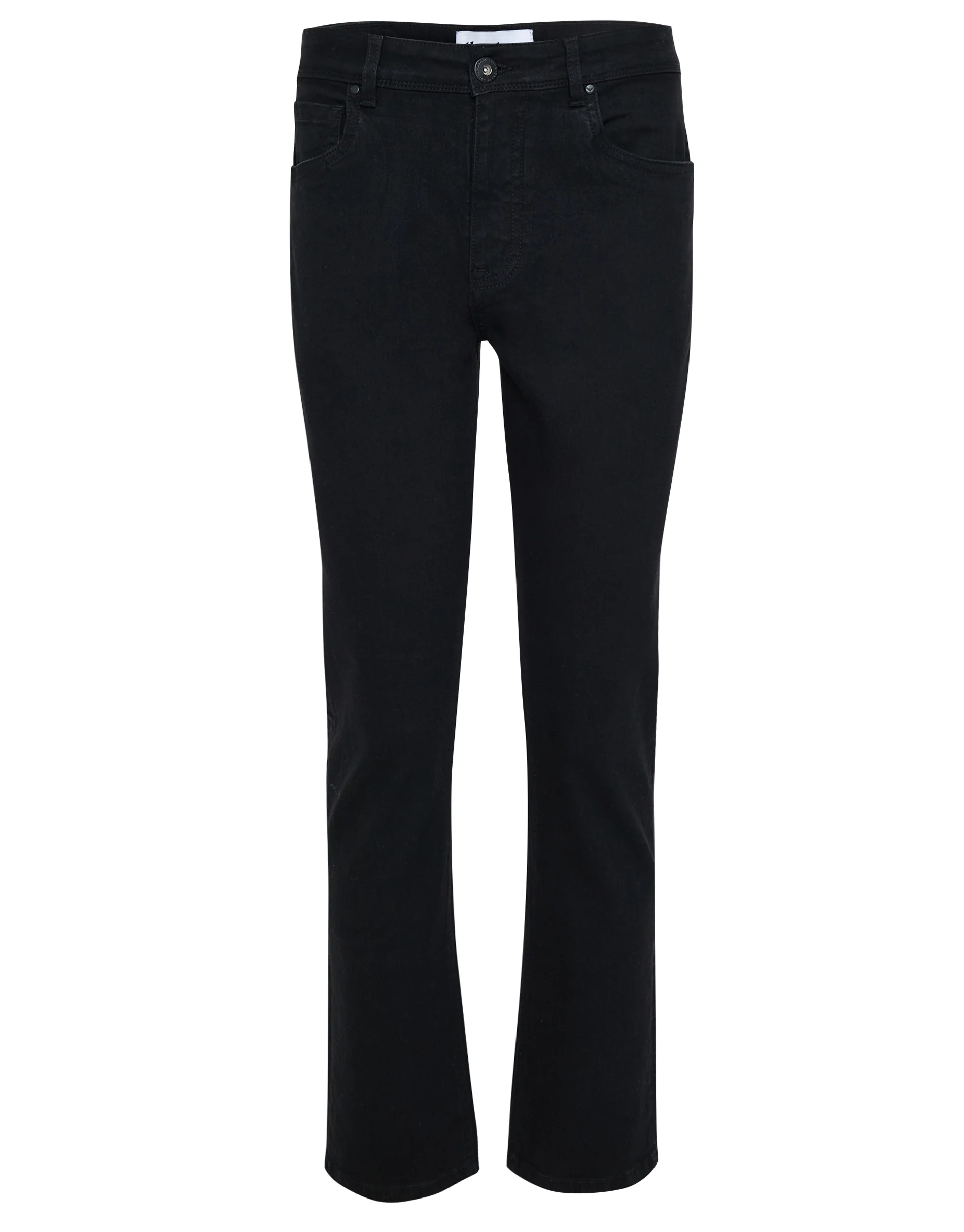 Straight Leg Jeans in Black - Image 5