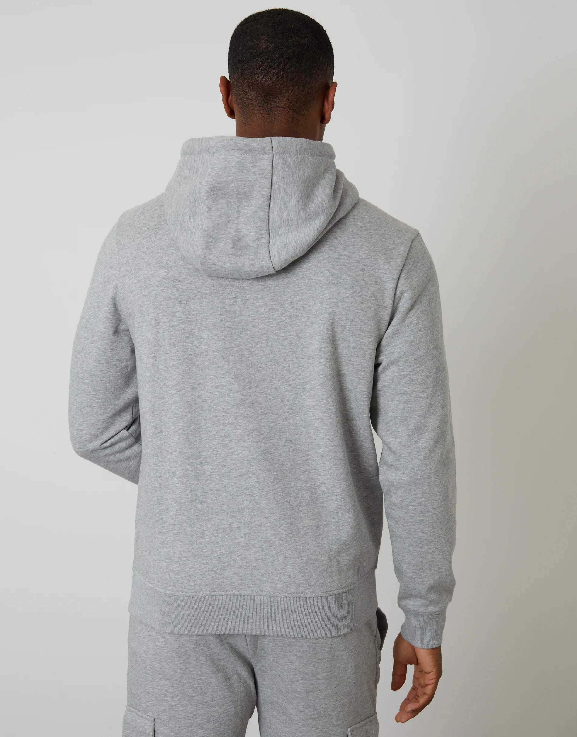 Overhead Hoodie in Grey Marl - Image 2
