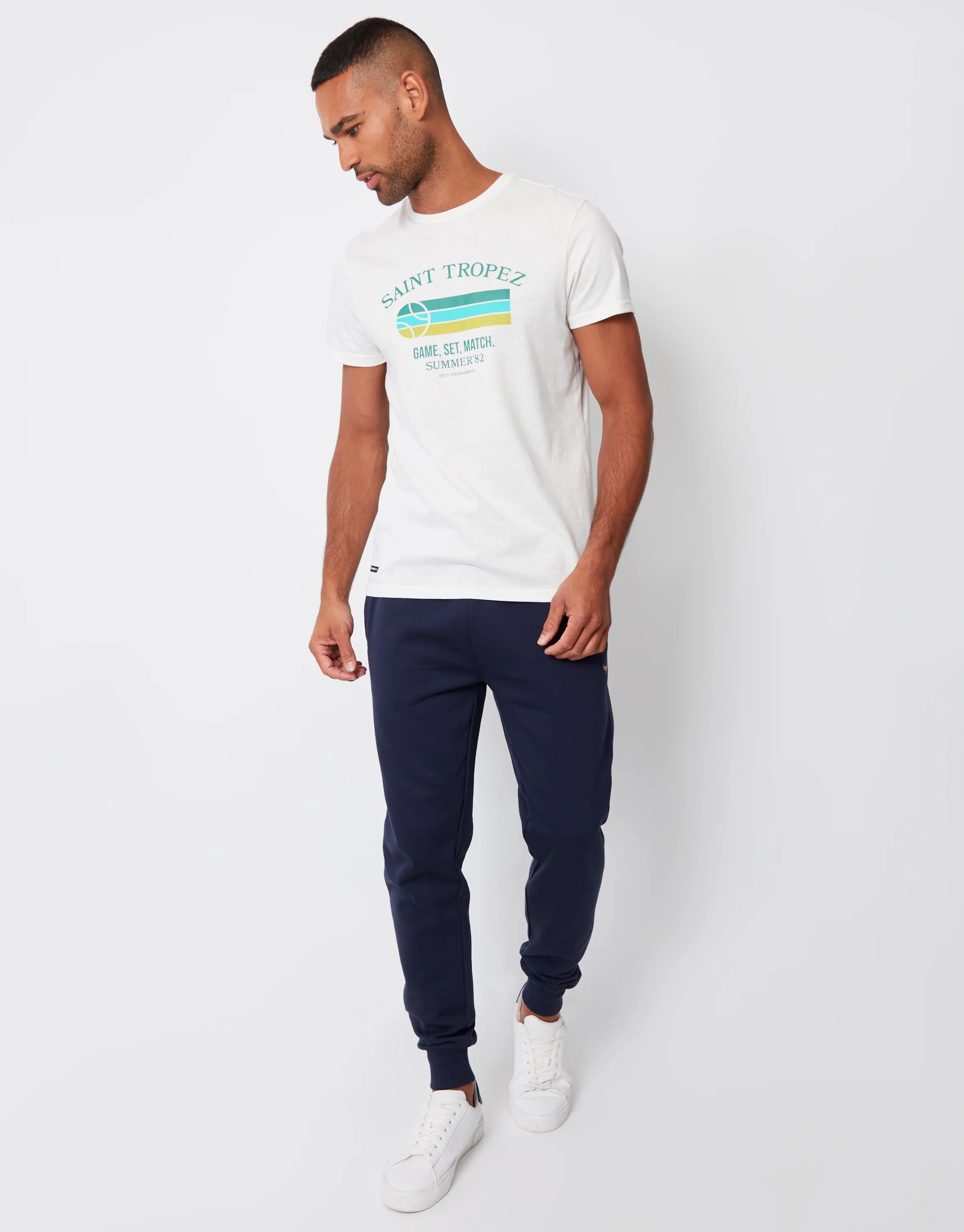 3 Pack Regular Fit Joggers in Dark Mix - Image 4