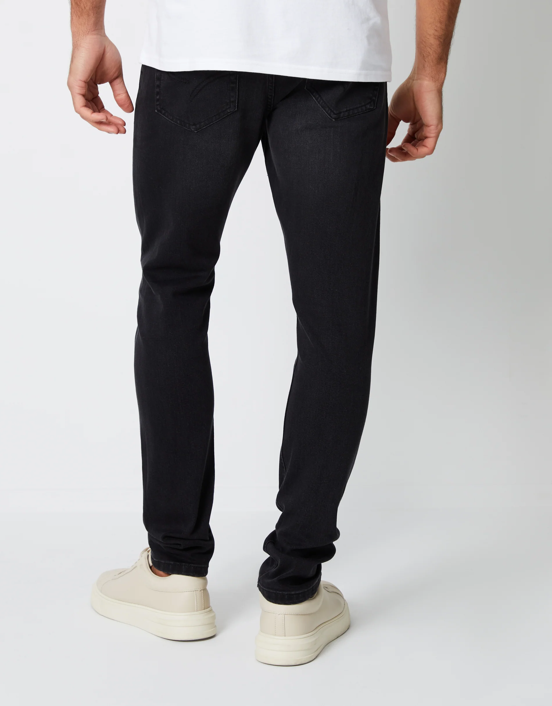 Skinny Fit Jeans in Grey - Image 3
