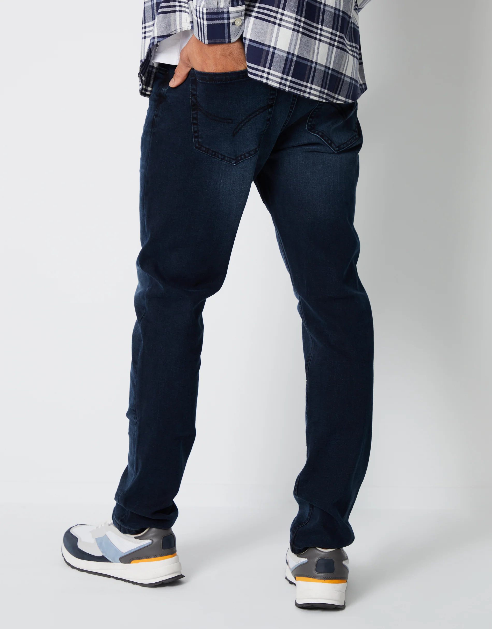 Slim Fit Jeans in Ink Wash - Image 2