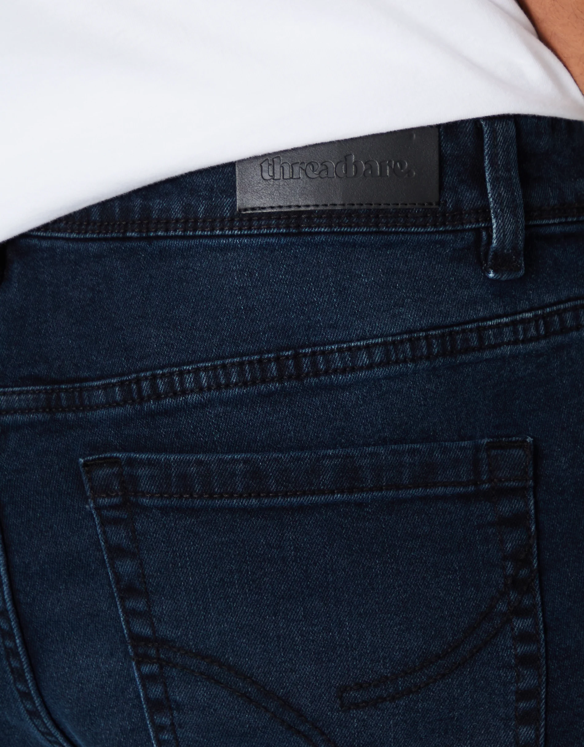 Slim Fit Jeans in Ink Wash - Image 4
