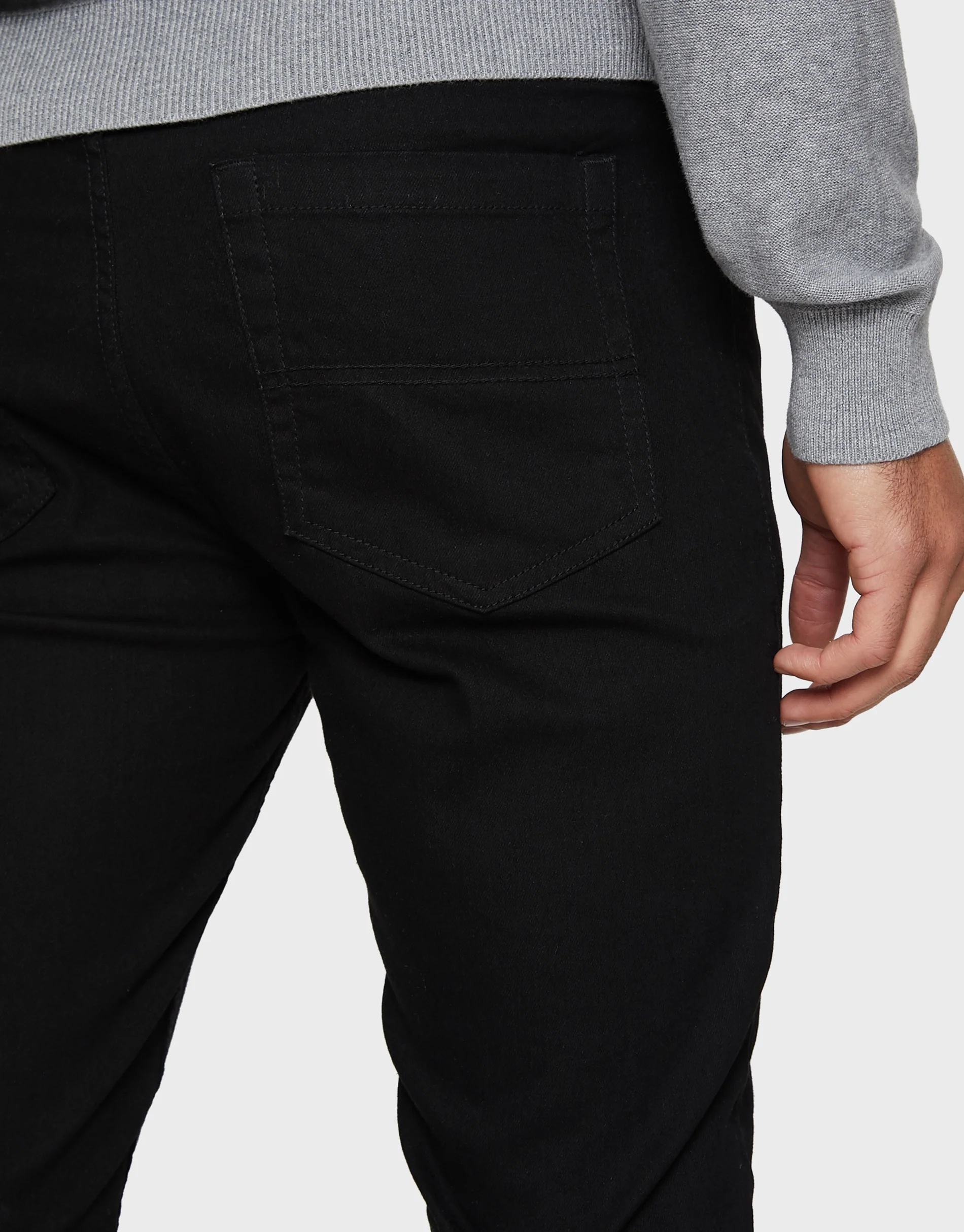 Super Skinny Jeans in Black - Image 4