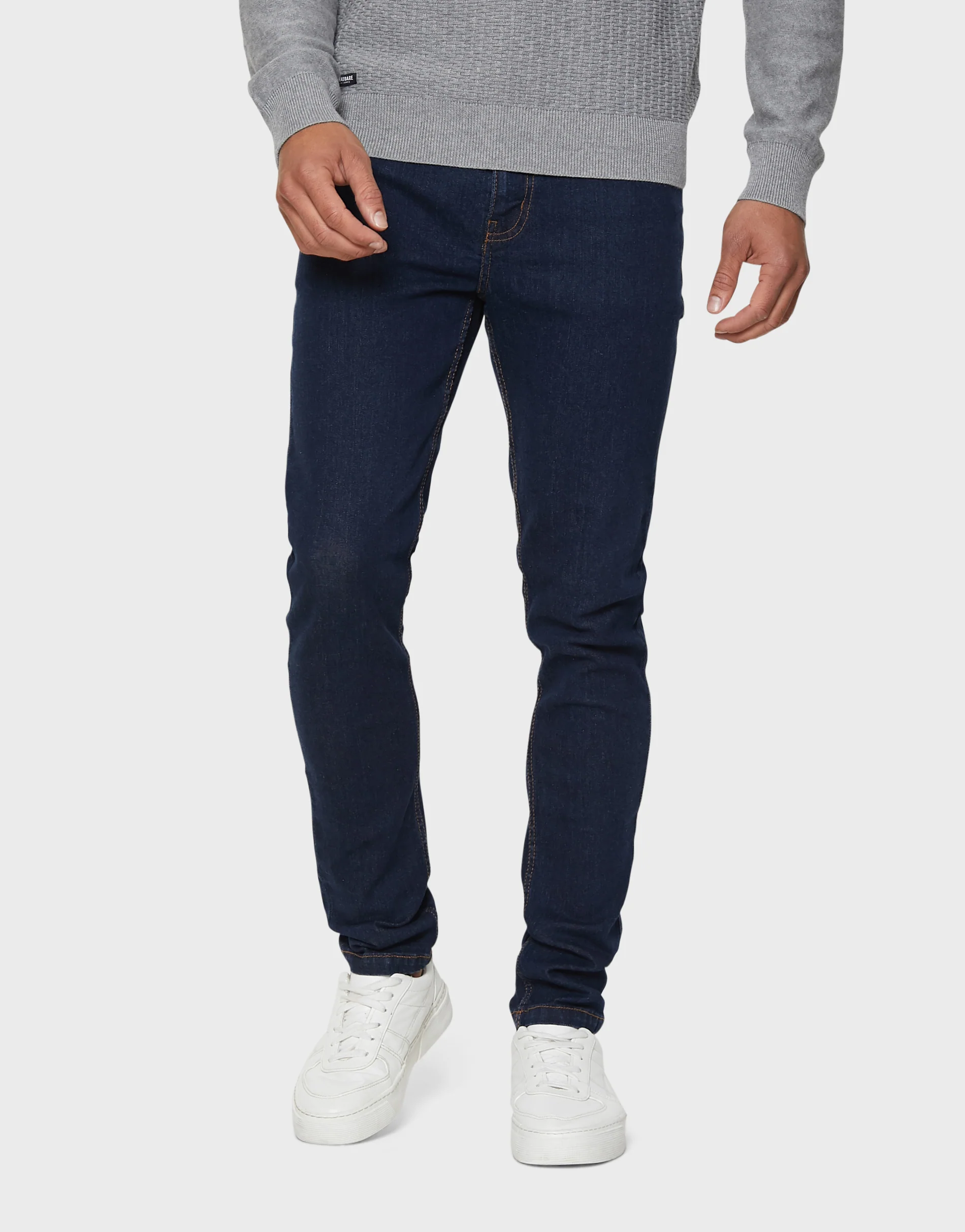 Blue Super Skinny Jeans in Rinse