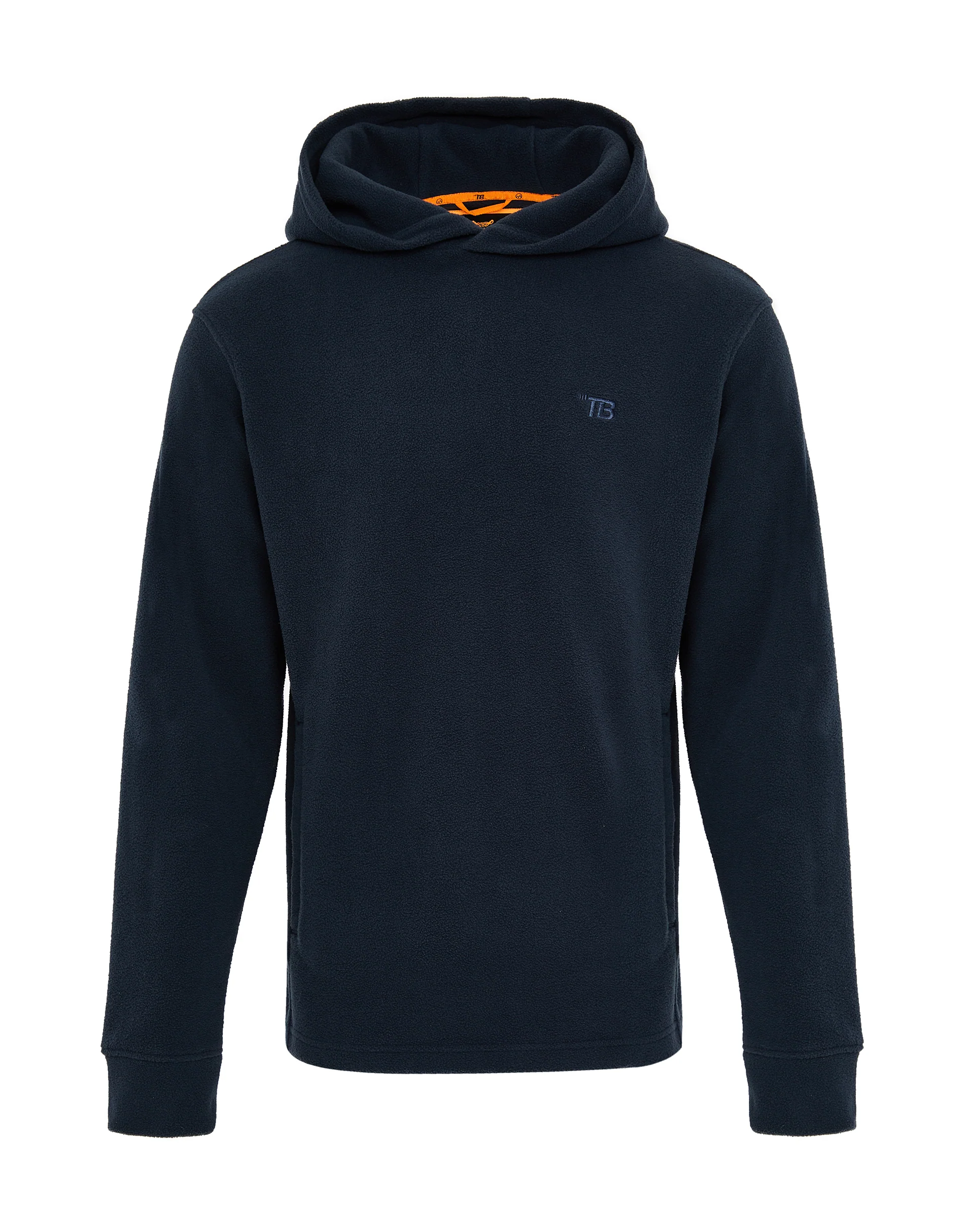 Microfleece Overhead Hoodie in Navy - Image 5