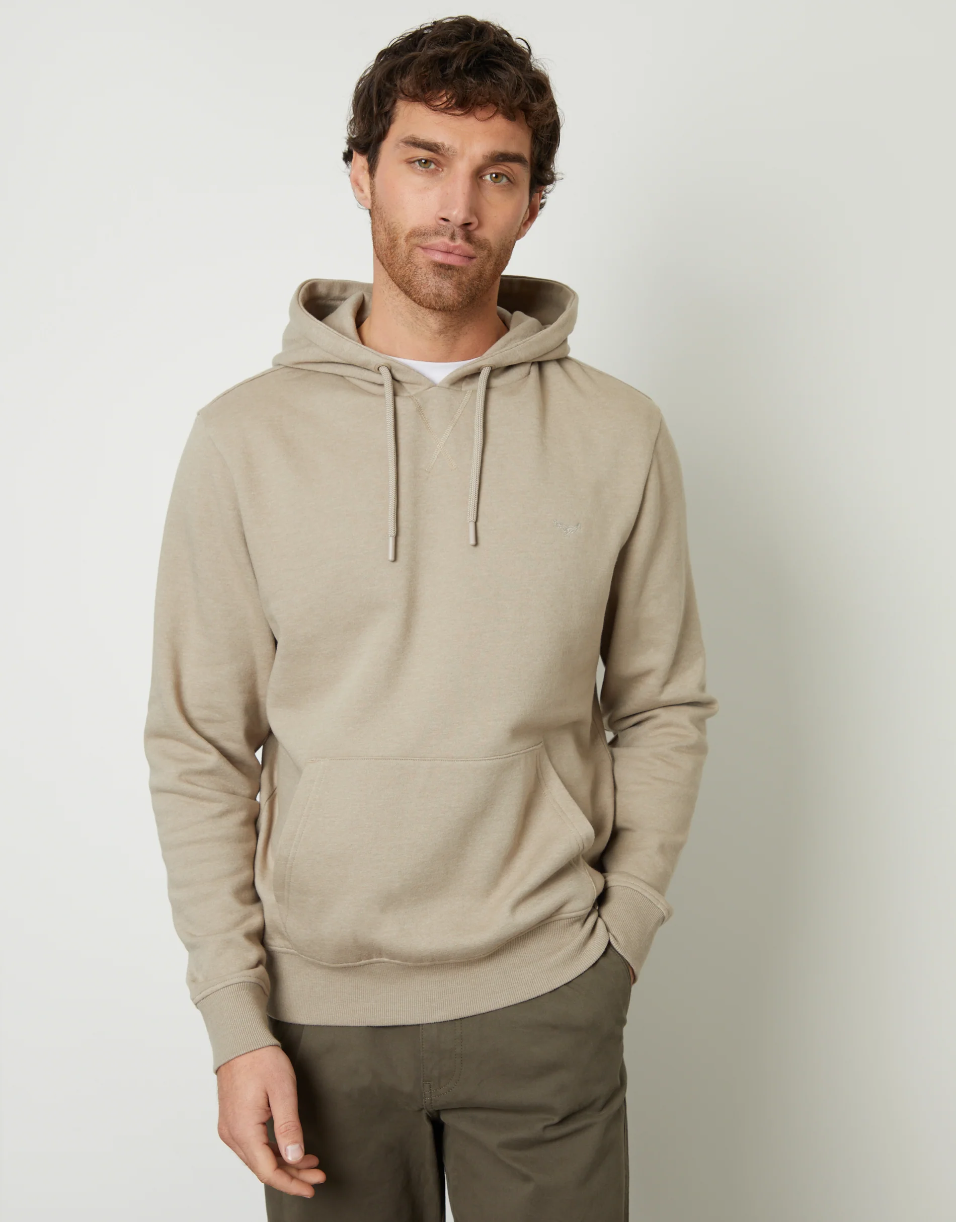 Overhead Hoodie in Oatmeal Marl