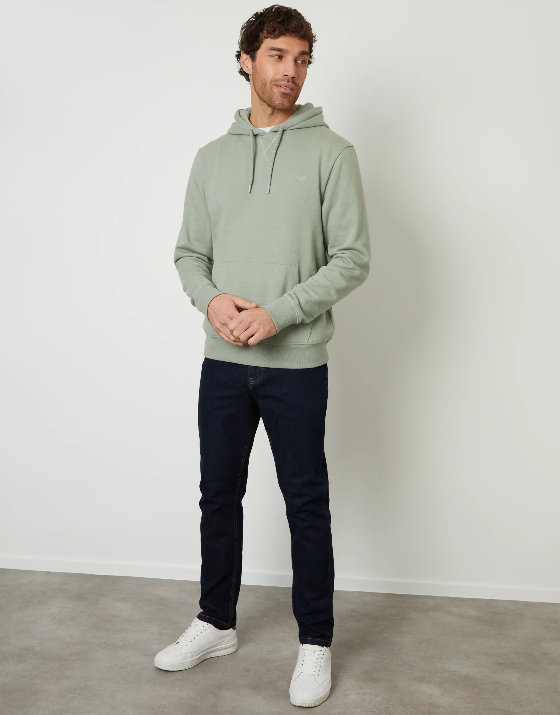 Overhead Hoodie in Sage Green - Image 3