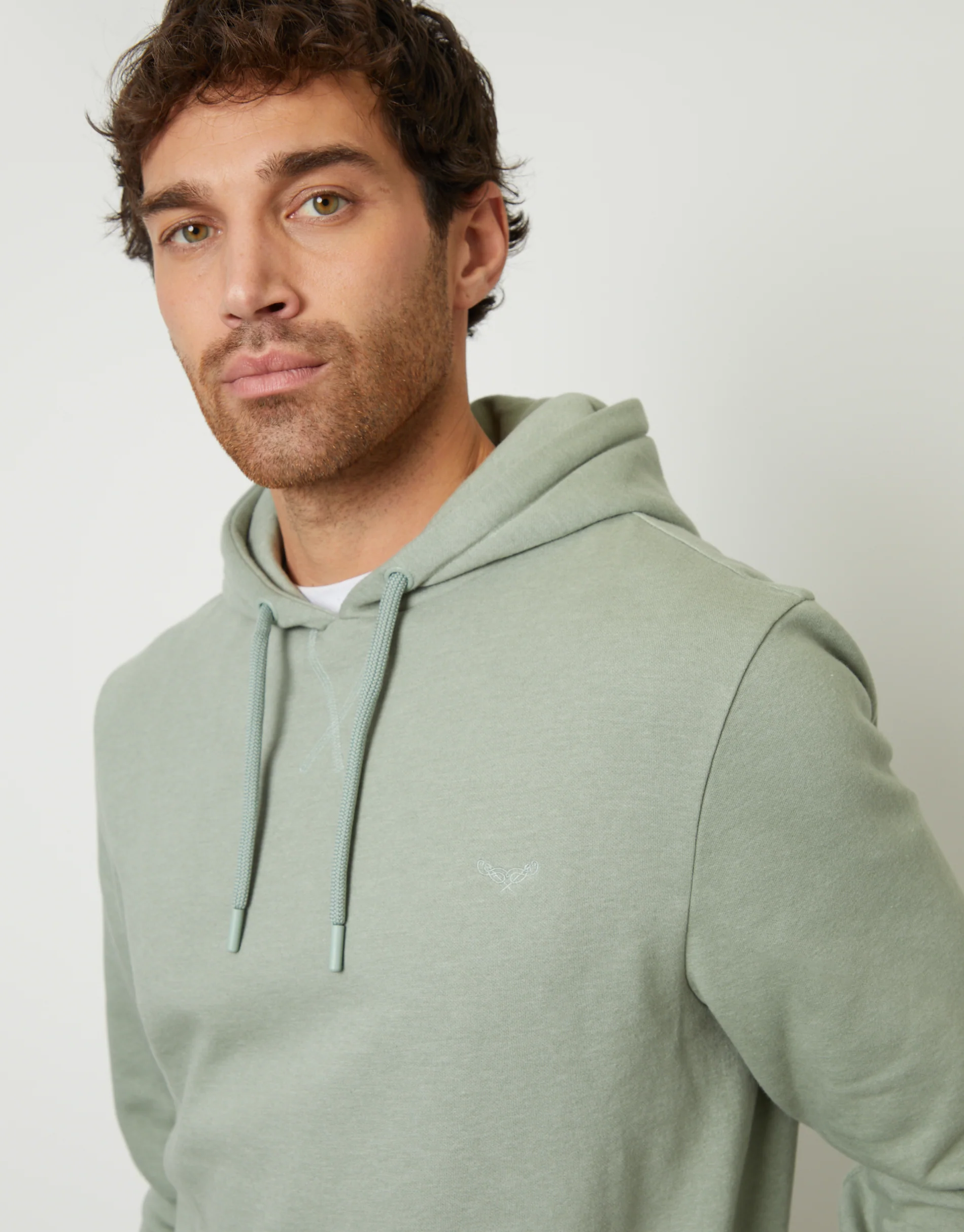 Overhead Hoodie in Sage Green - Image 4