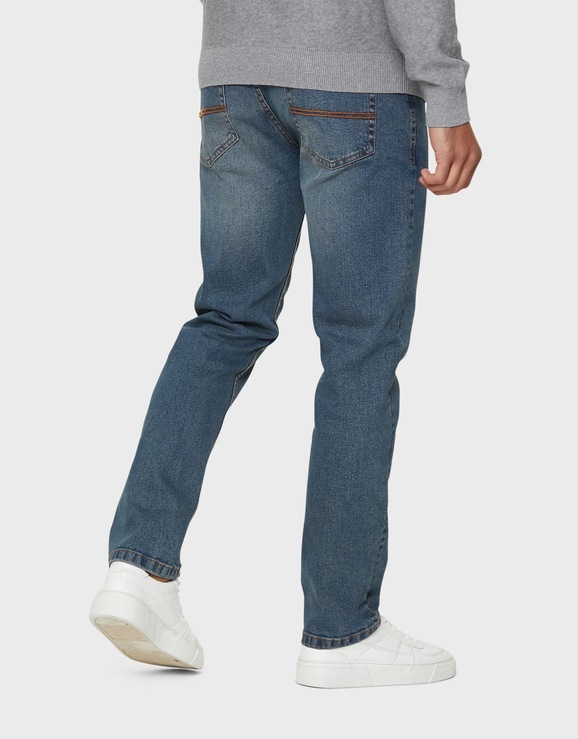 Slim Fit Jeans in Dirty Wash - Image 2