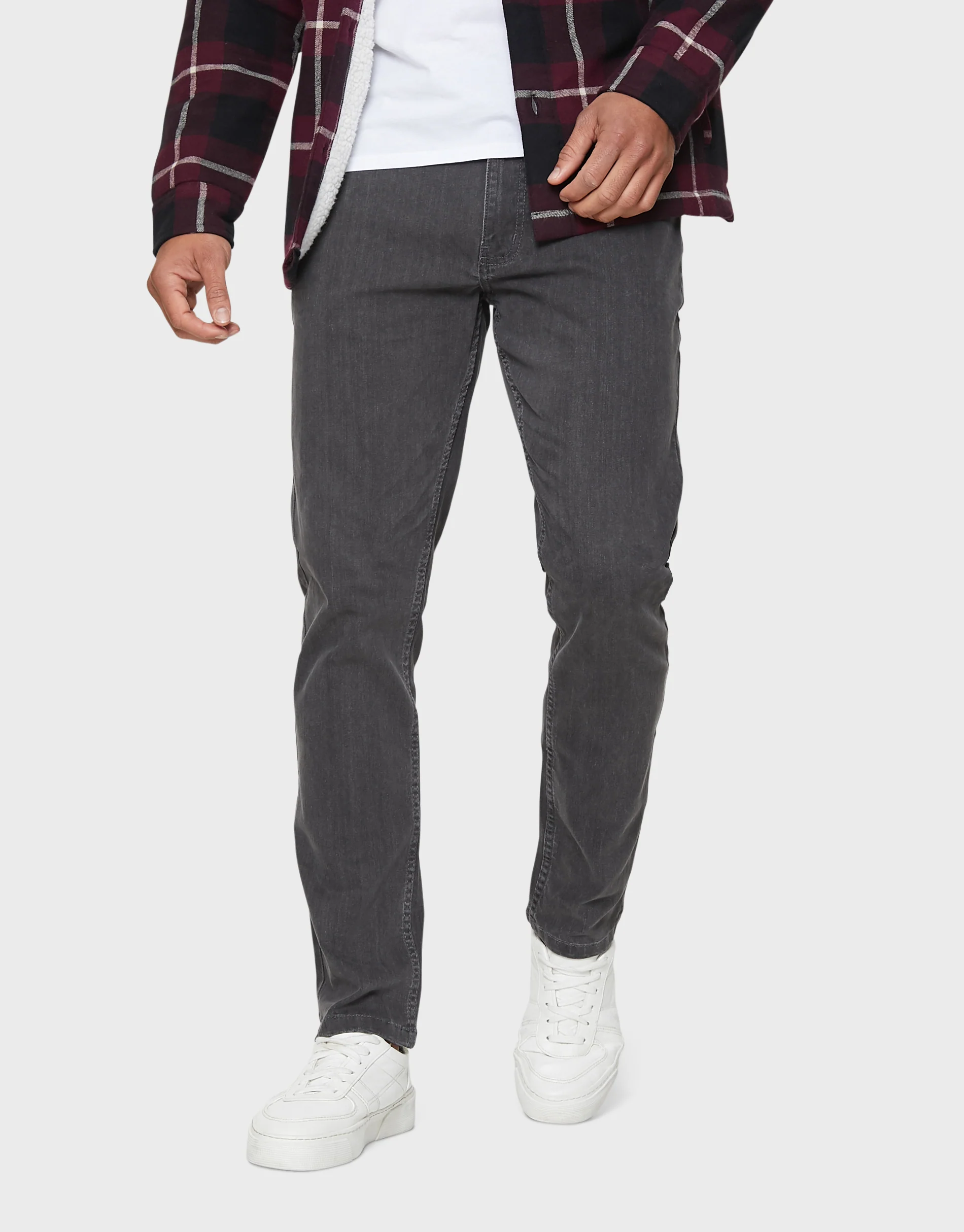 Slim Fit Jeans in Grey