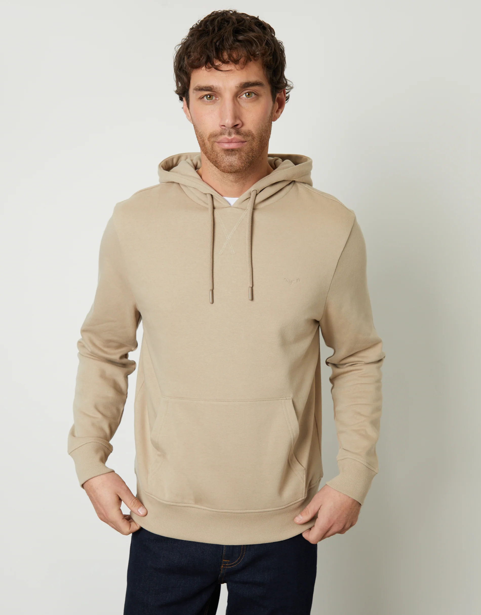 Overhead Hoodie in Stone