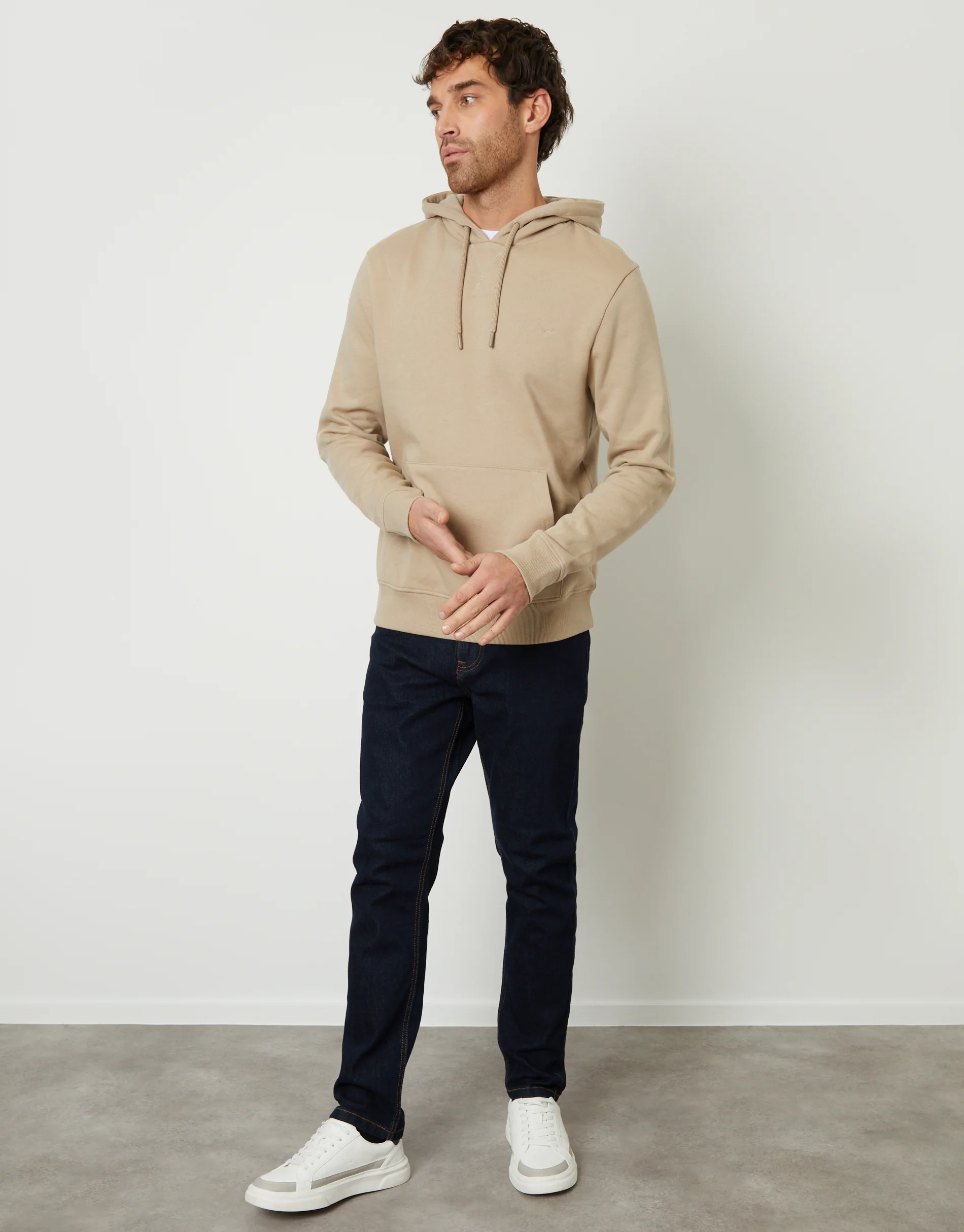 Overhead Hoodie in Stone - Image 3