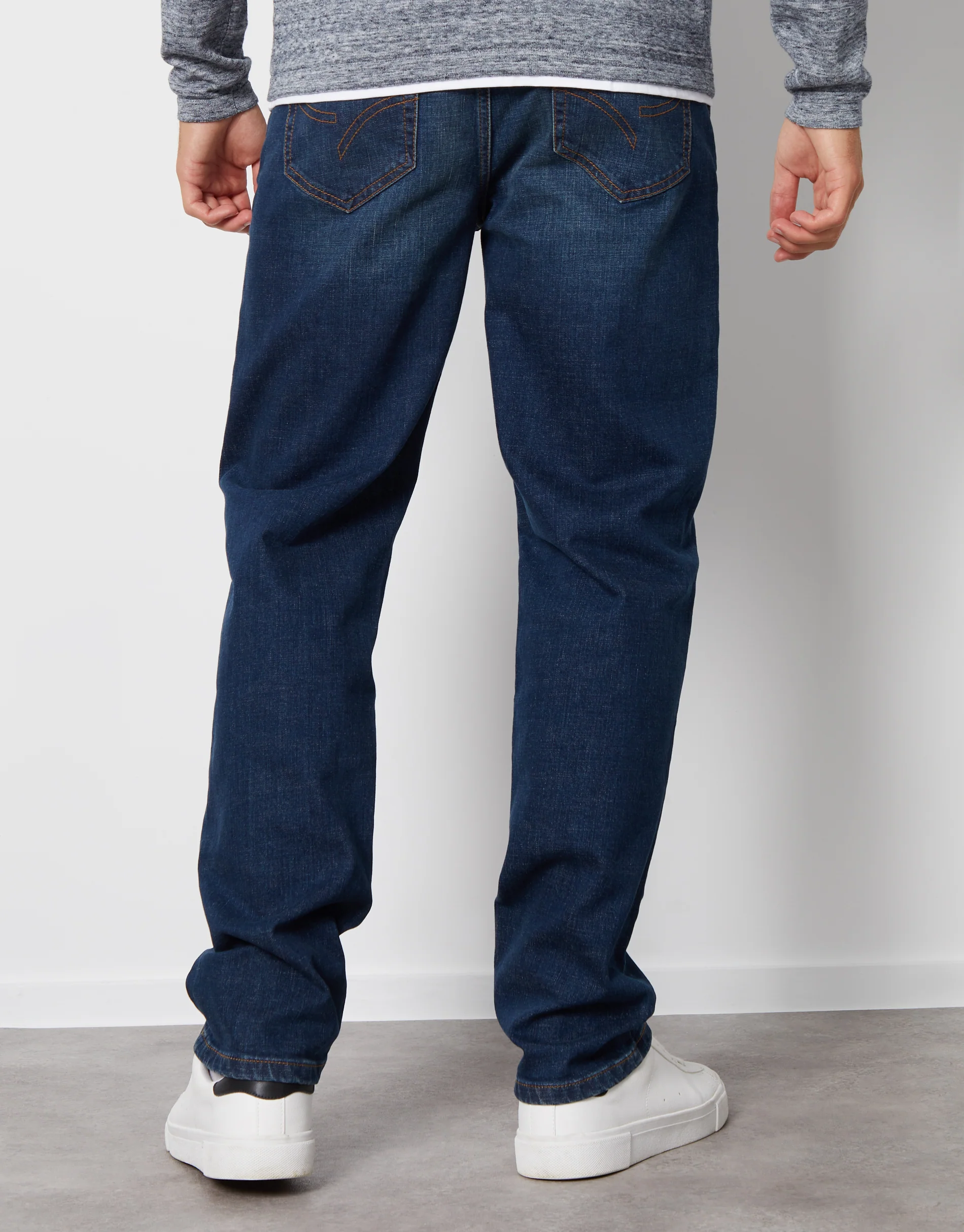 Straight Leg Jeans in Vintage Wash - Image 3