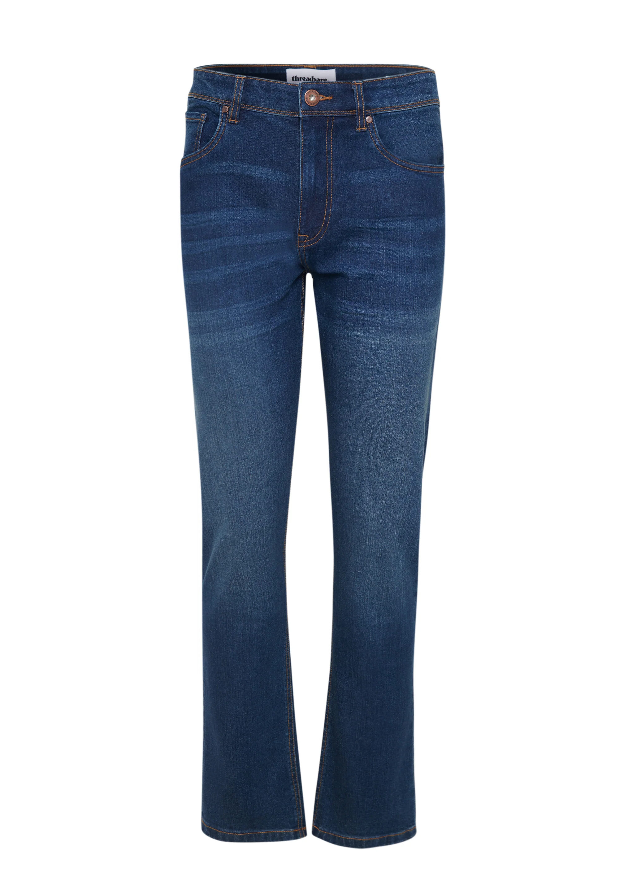 Straight Leg Jeans in Vintage Wash - Image 5