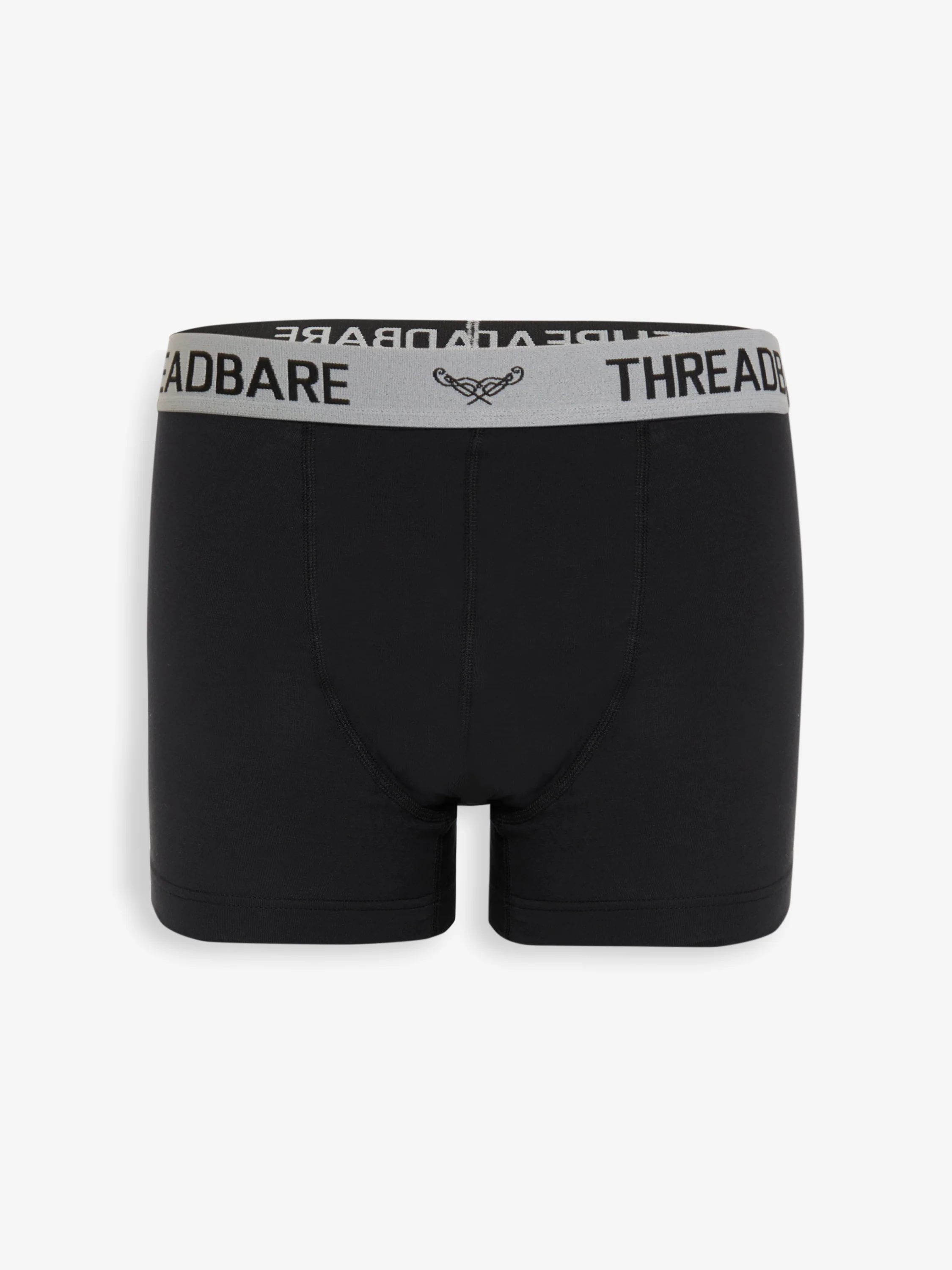 5 Pack Hipster Fit Boxer Shorts in Black - Image 4
