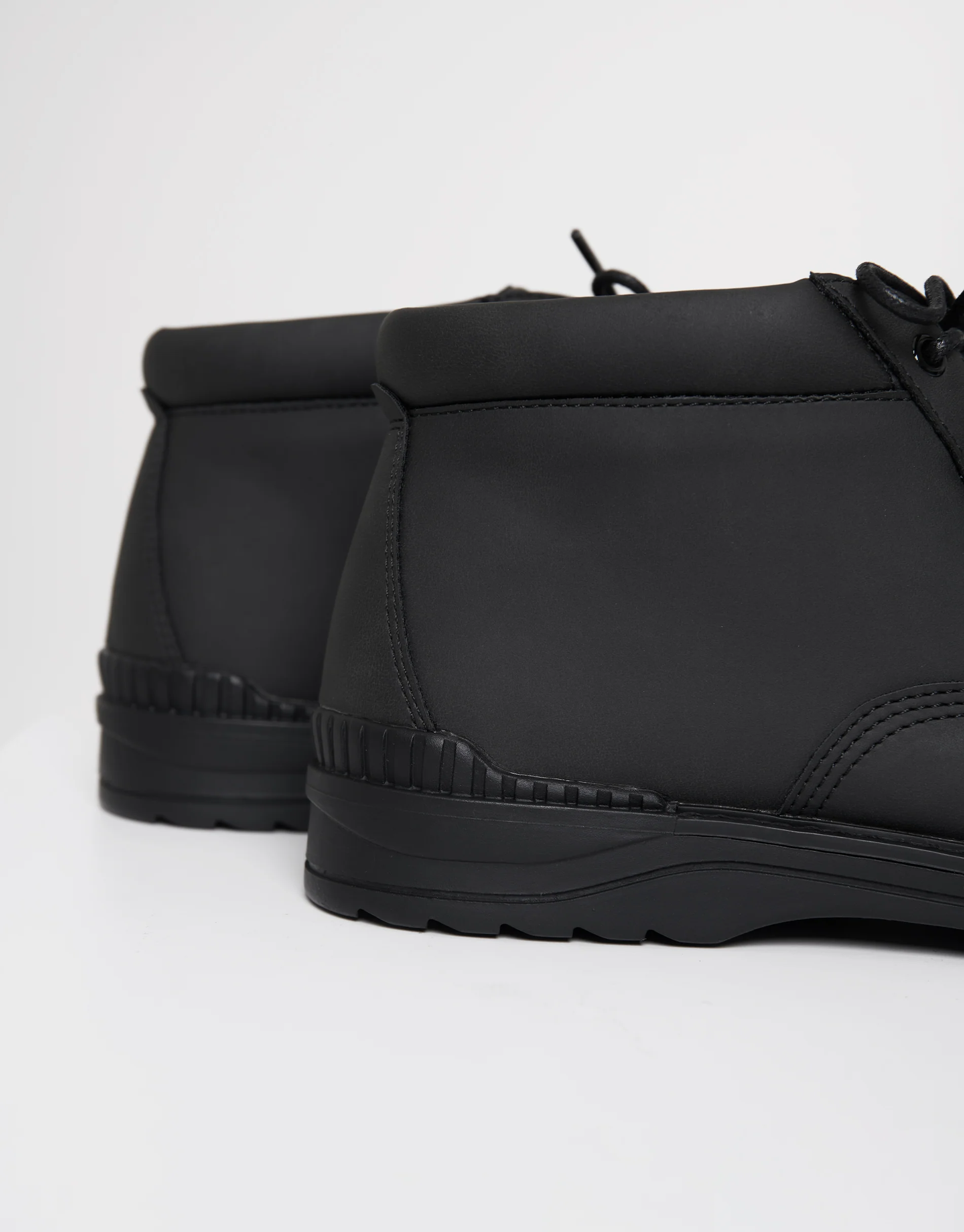 Lace Up Boots in Black - Image 4