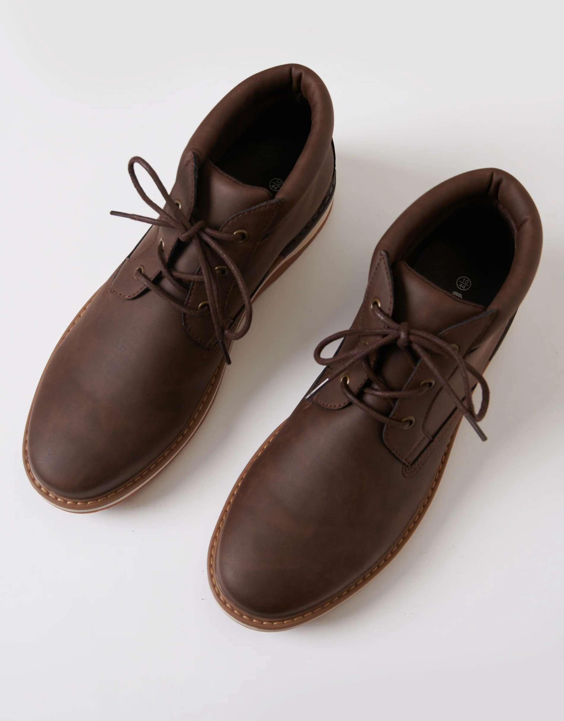 Lace Up Boots in Brown - Image 2