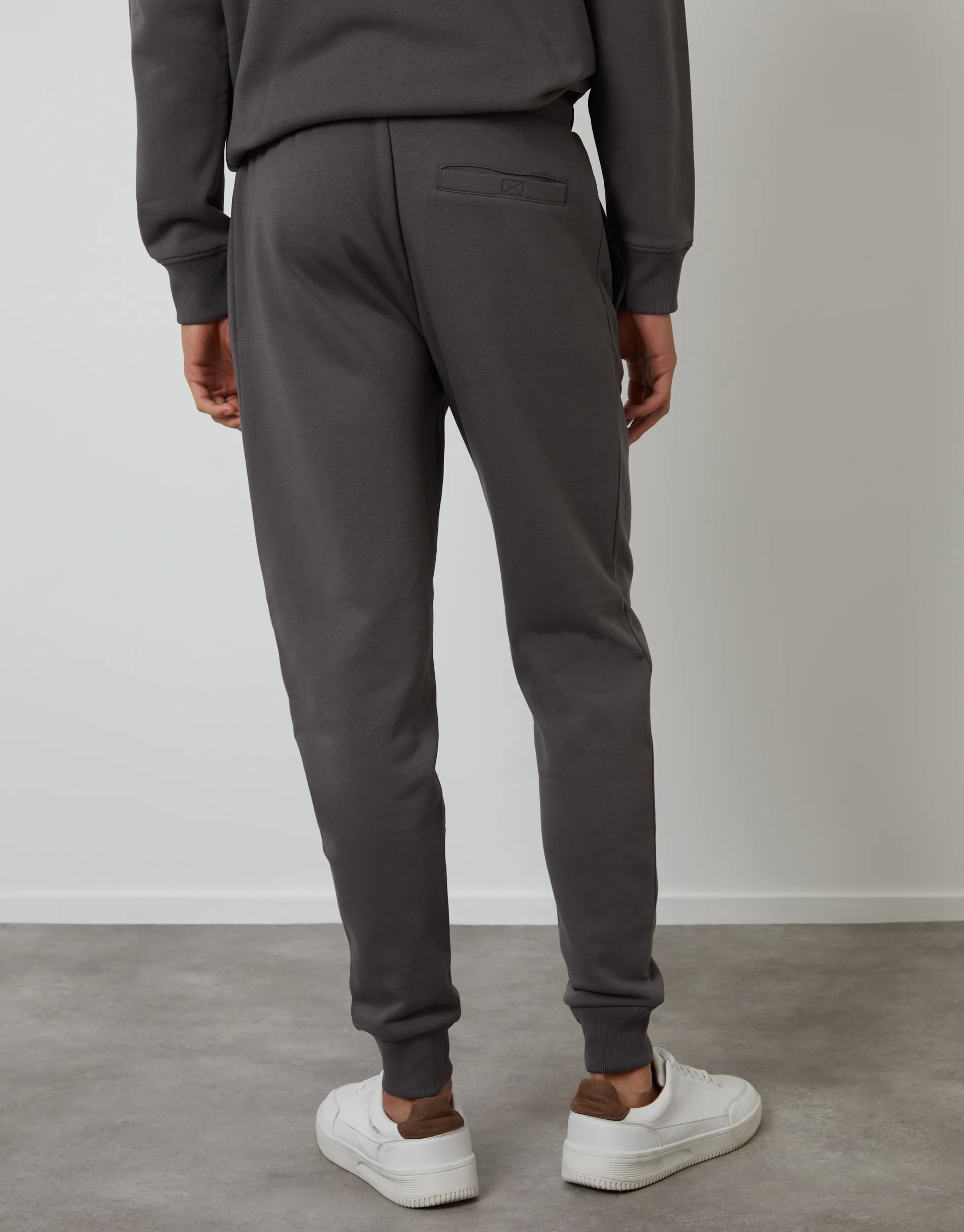 Regular Fit Joggers in Dark Grey - Image 3