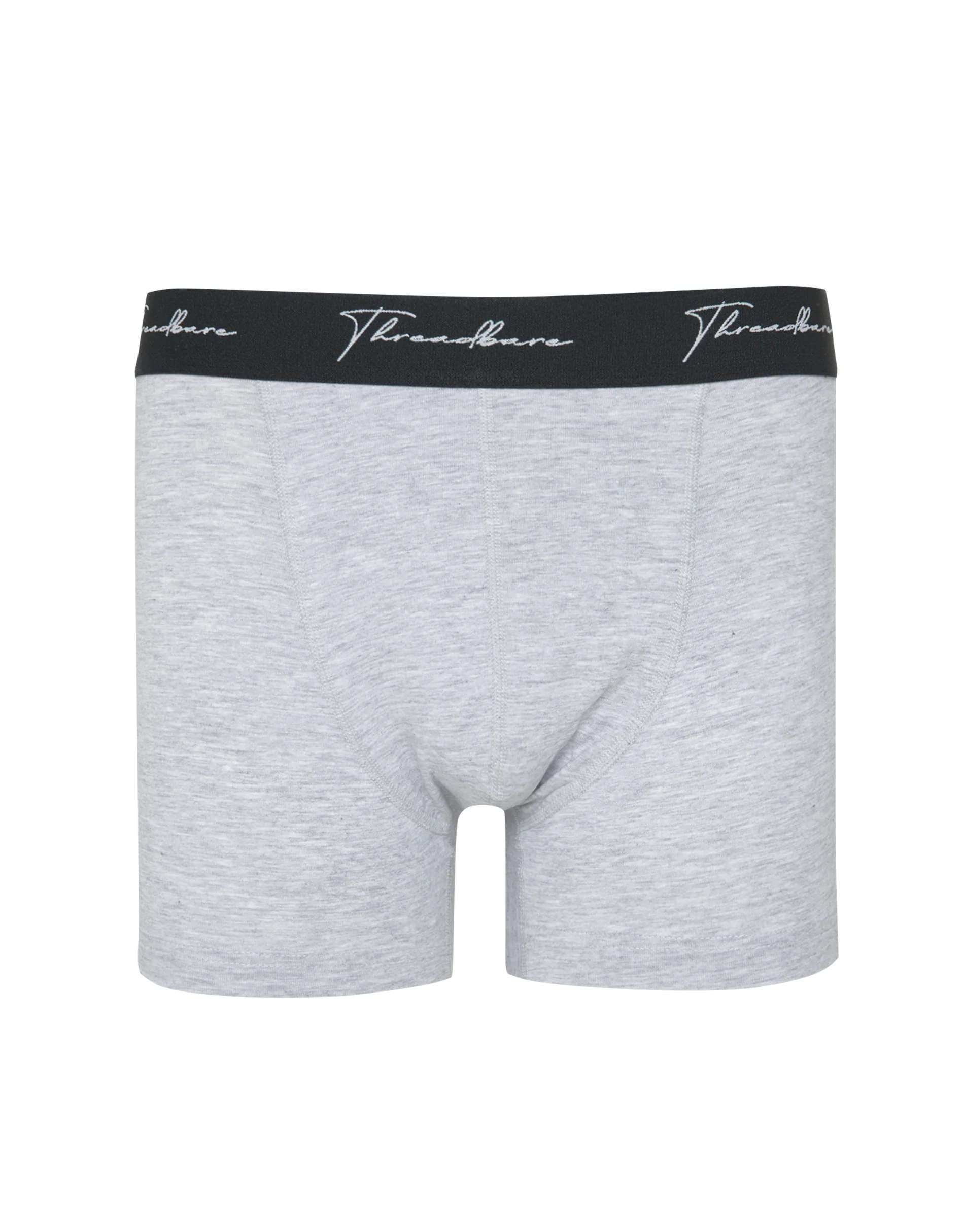 3 Pack Hipster Fit Script Boxer Shorts in Dark Mix - Image 4