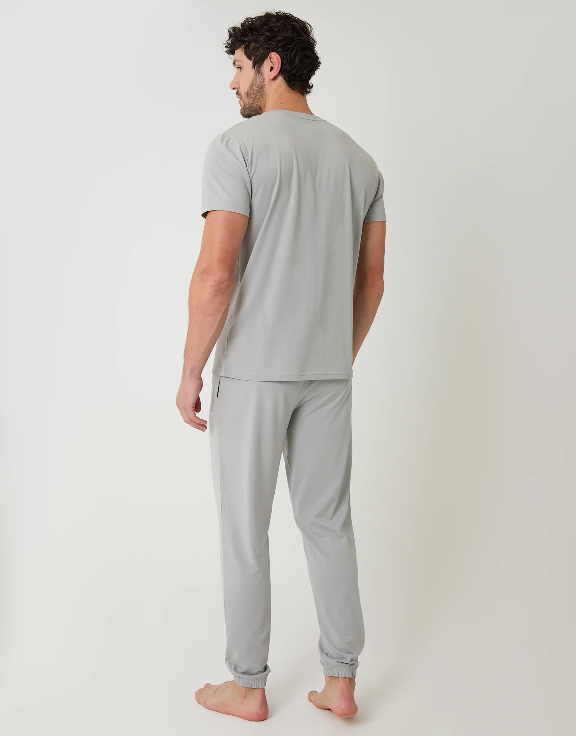 Script Logo Lounge Set in Grey - Image 3