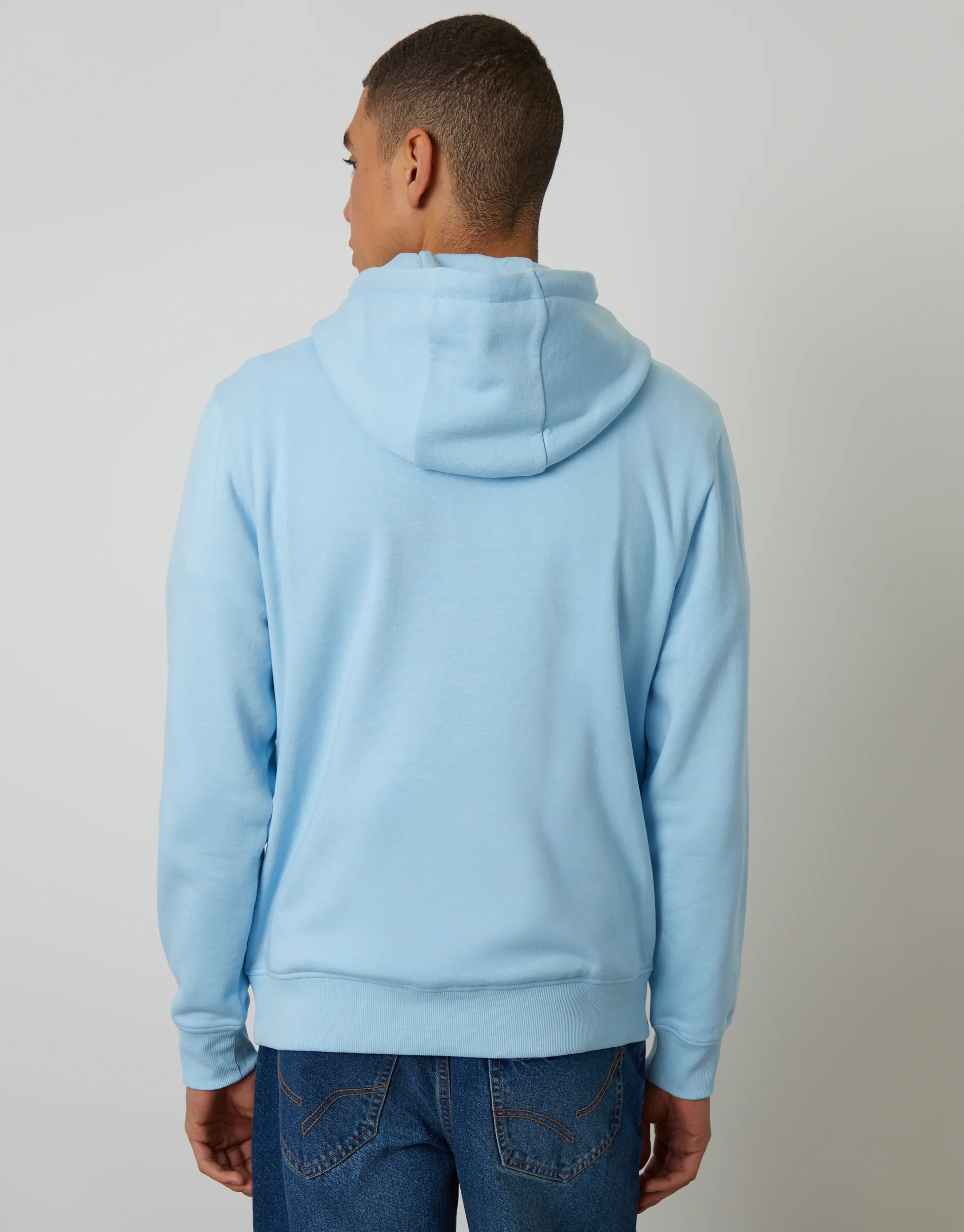 Overhead Hoodie in Light Blue - Image 2