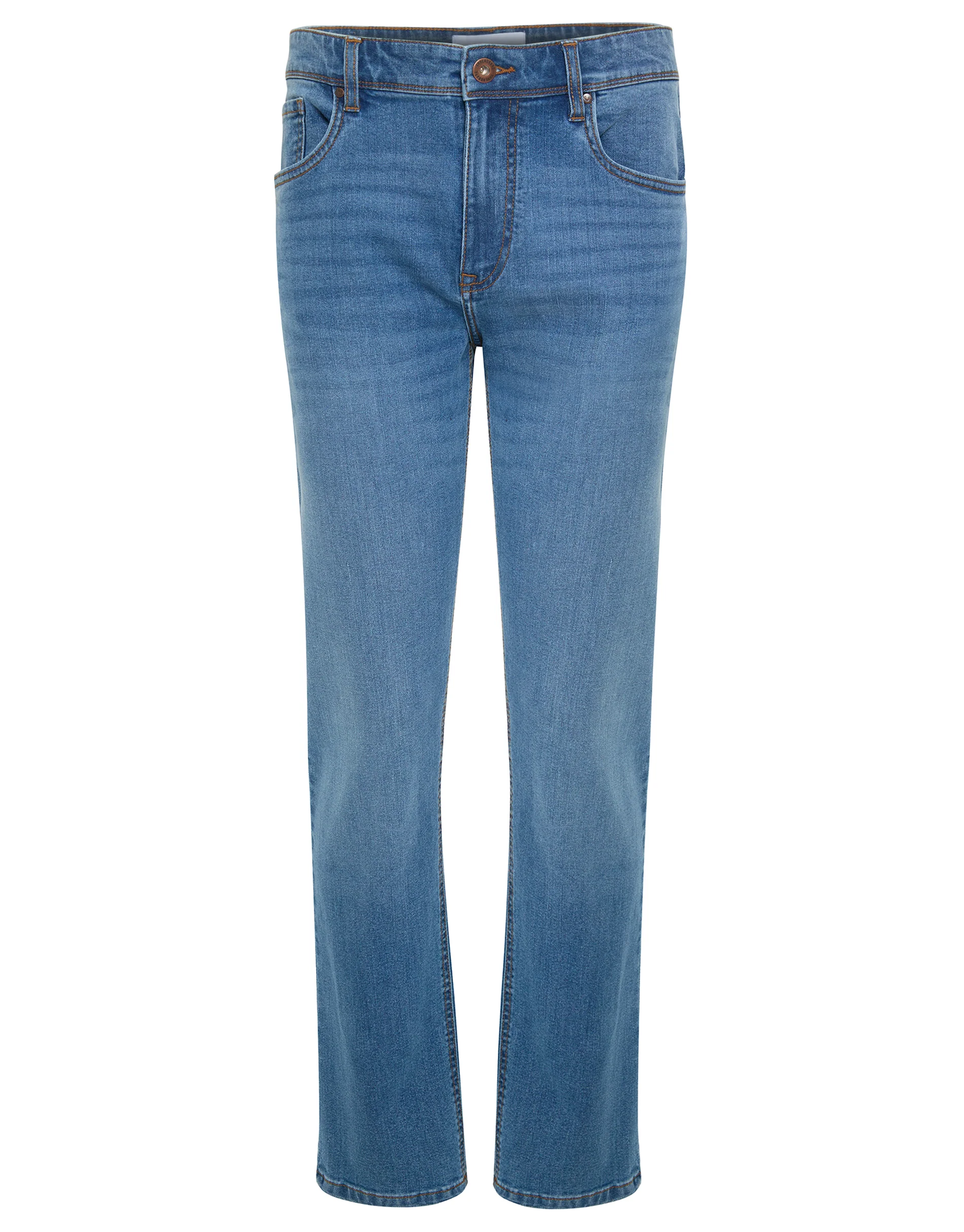 Straight Leg Jeans in Light Wash - Image 5