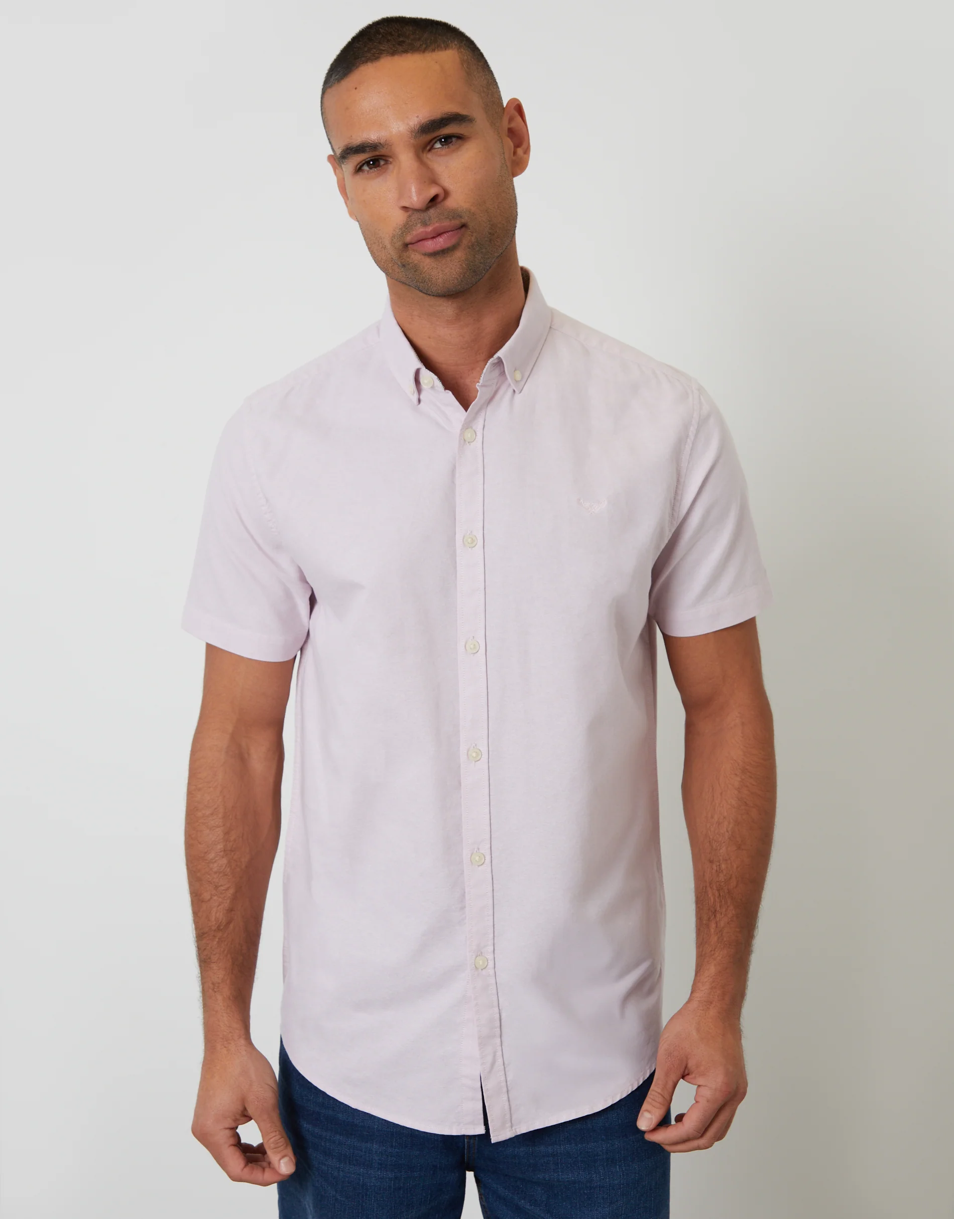 Short Sleeve Shirt in Pink