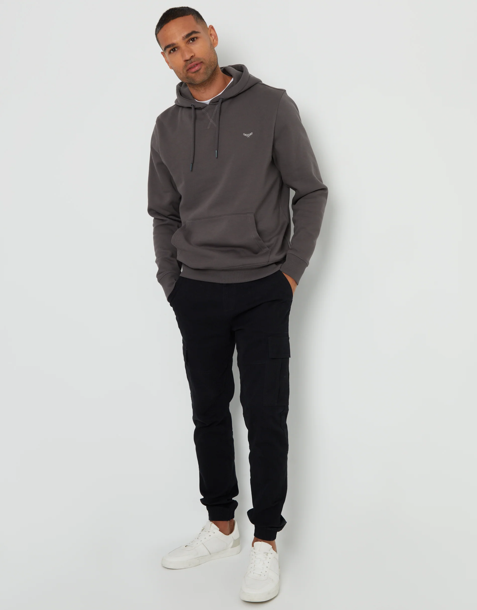 Overhead Hoodie in Slate Grey - Image 3