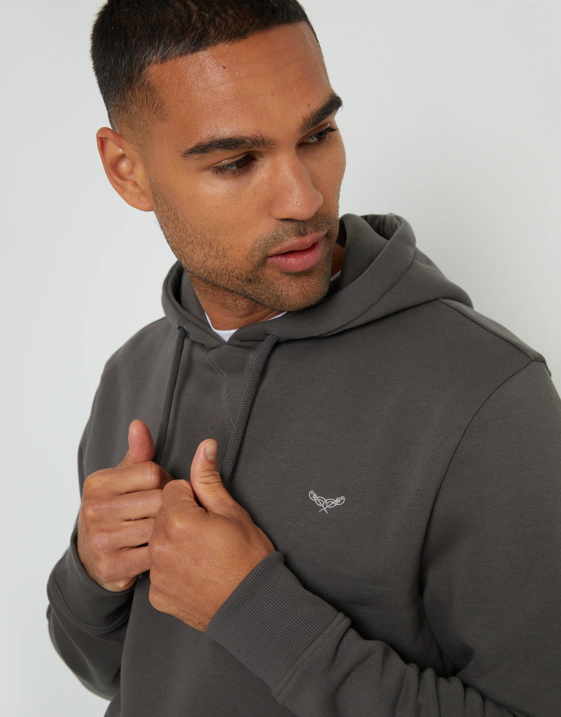 Overhead Hoodie in Slate Grey - Image 4
