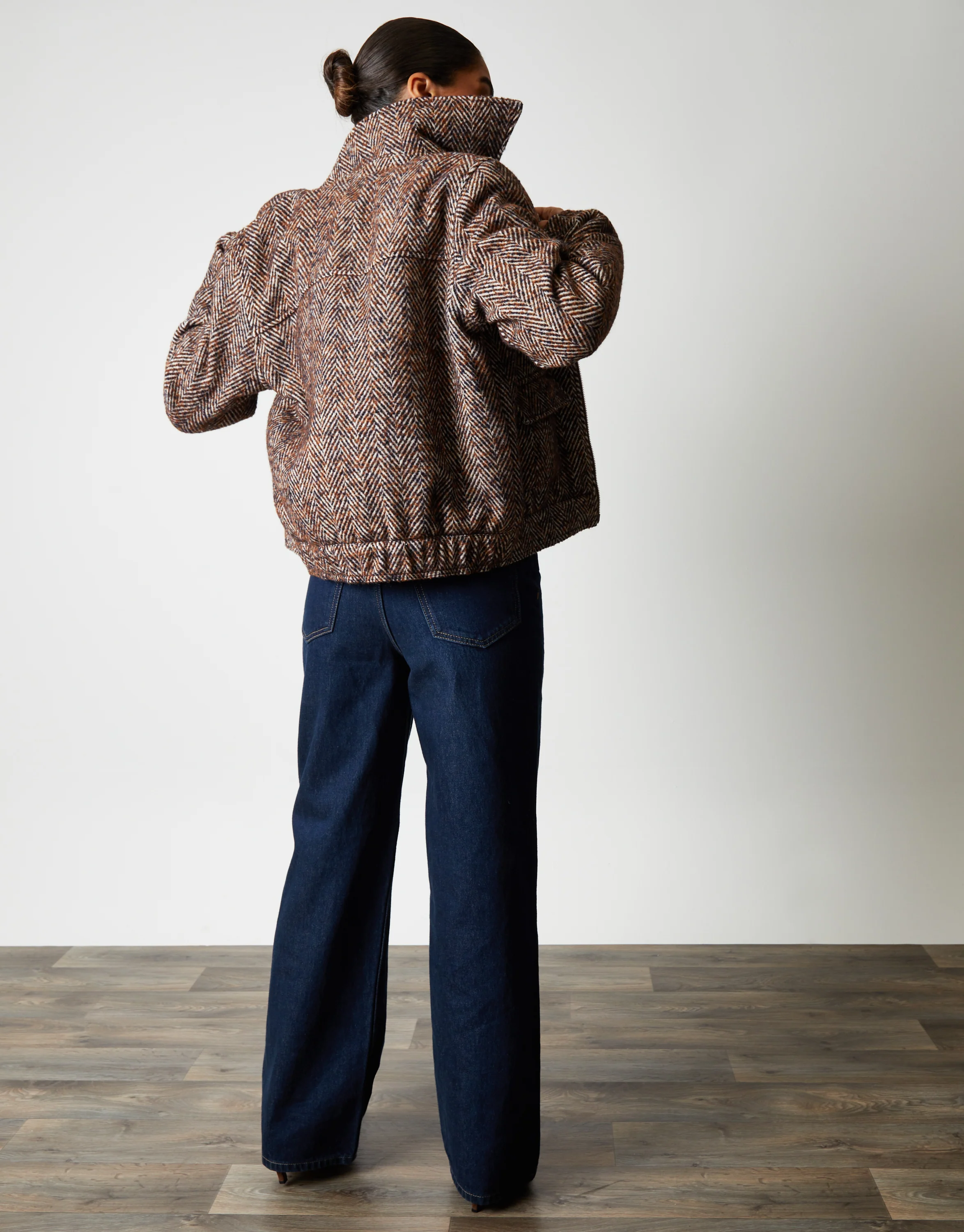 Wide Leg Baggy Jeans in Indigo Wash - Image 3