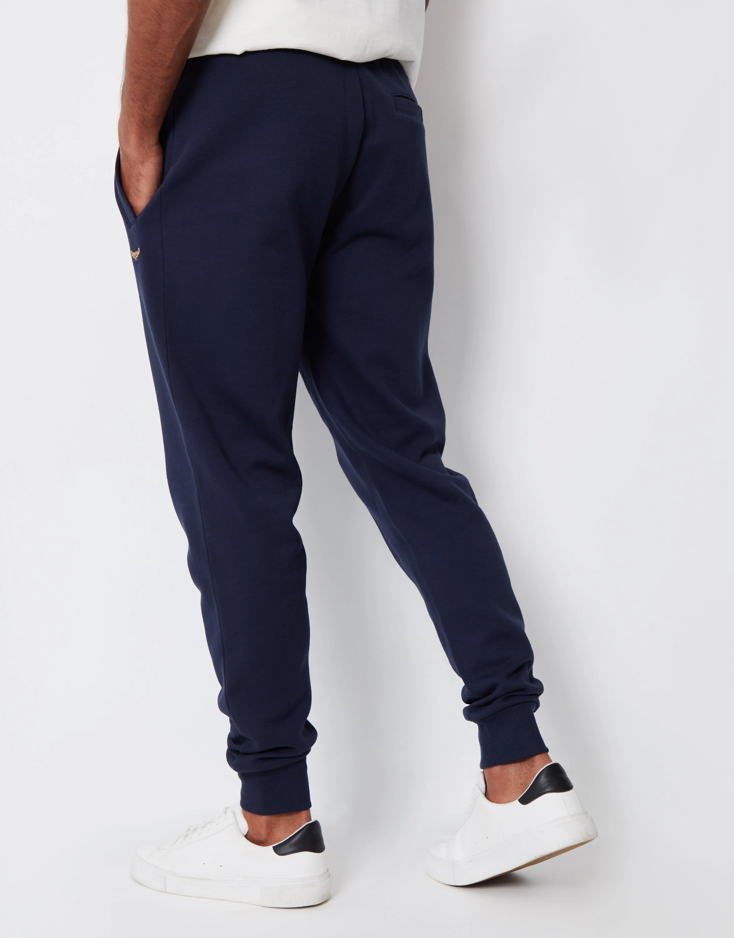 Regular Fit Joggers in Navy - Image 3